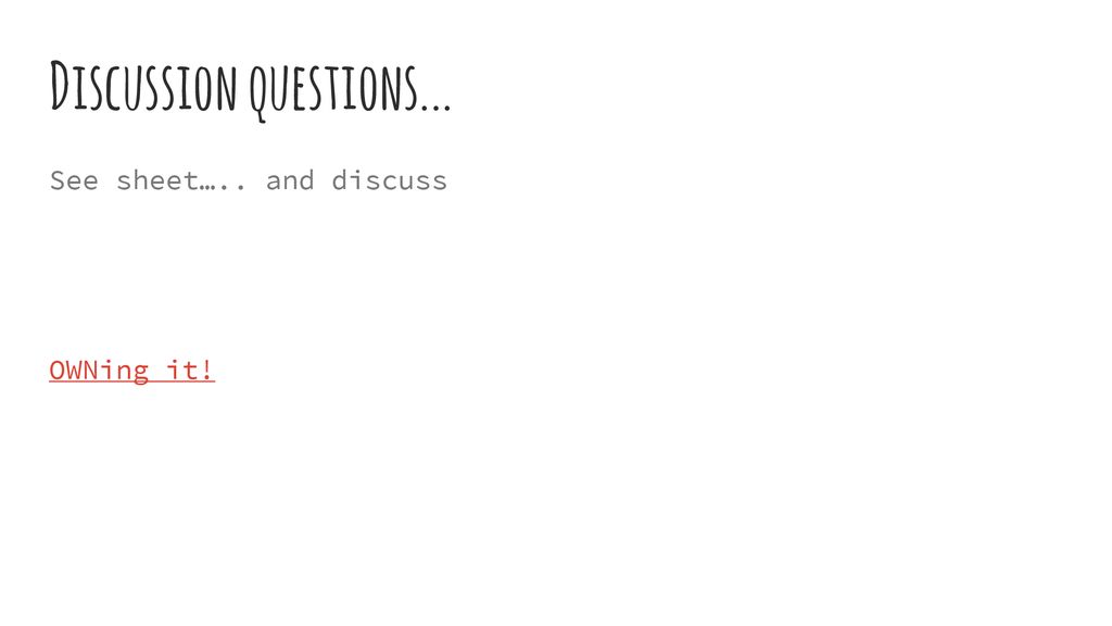 Accepting responsibility ppt download