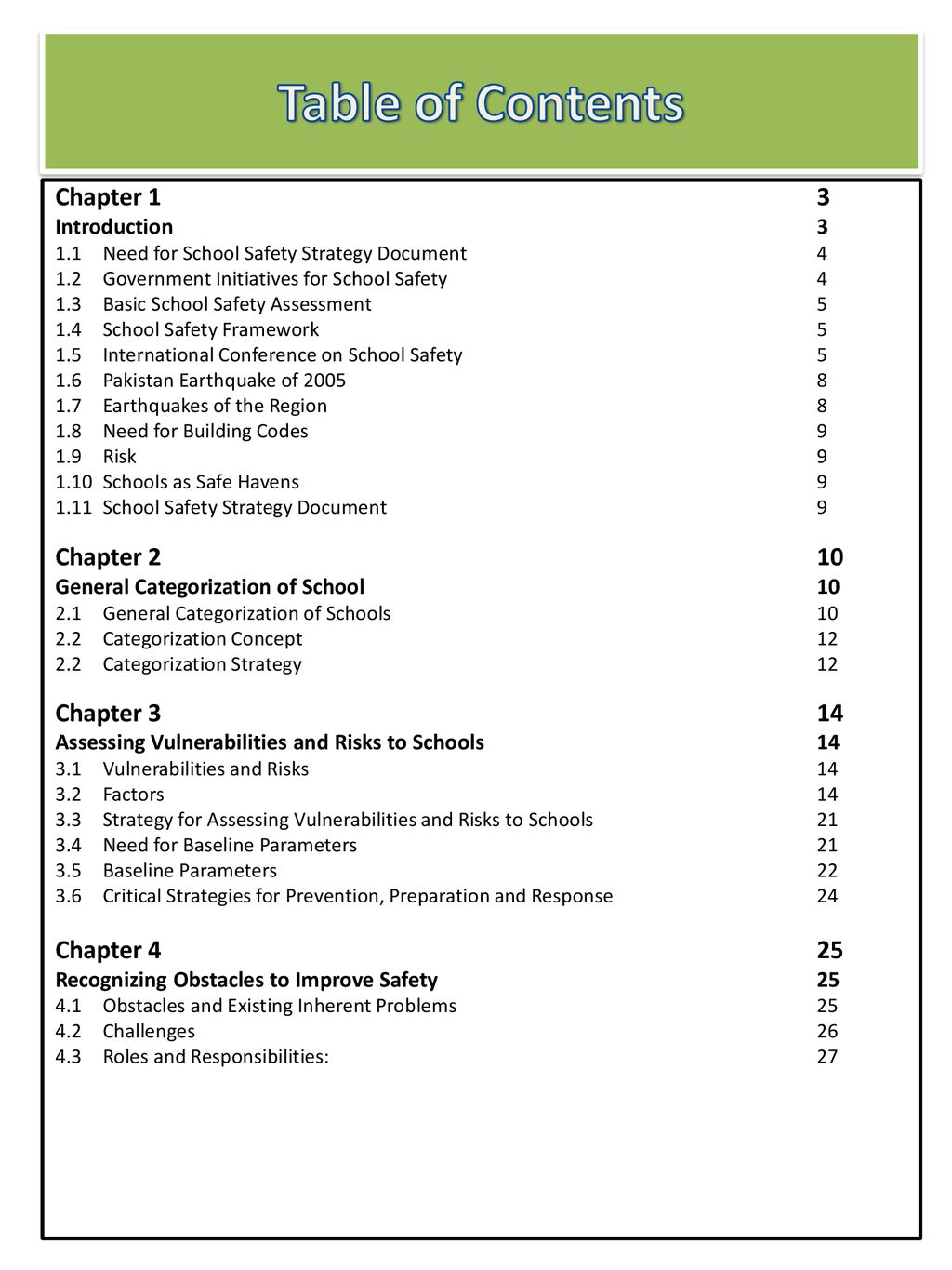 Table Of Contents Chapter 1 3 Chapter 2 10 Chapter 3 14 Chapter Ppt Download