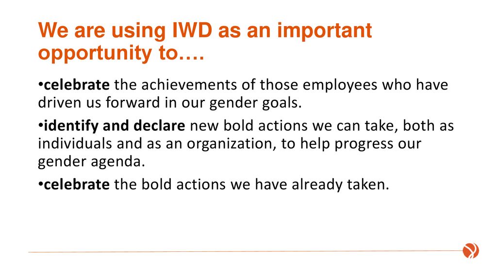 IWD BalanceforBetter ppt download