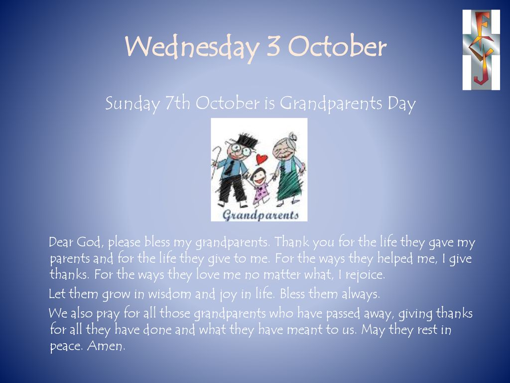 Prayers For The Week 1 5 October Ppt Download