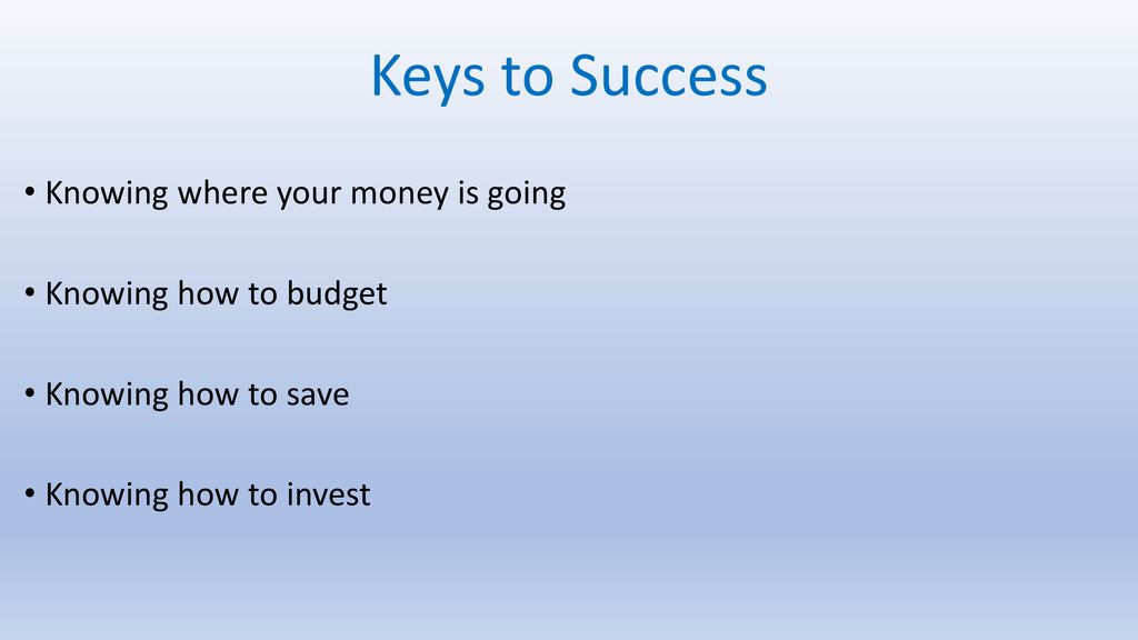 General money management and personal savings and investments ppt