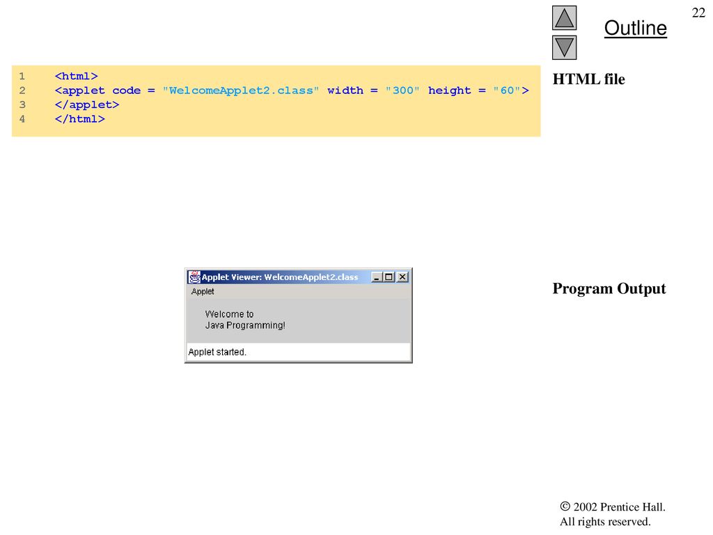 Chapter 3 - Introduction to Java Applets - ppt download