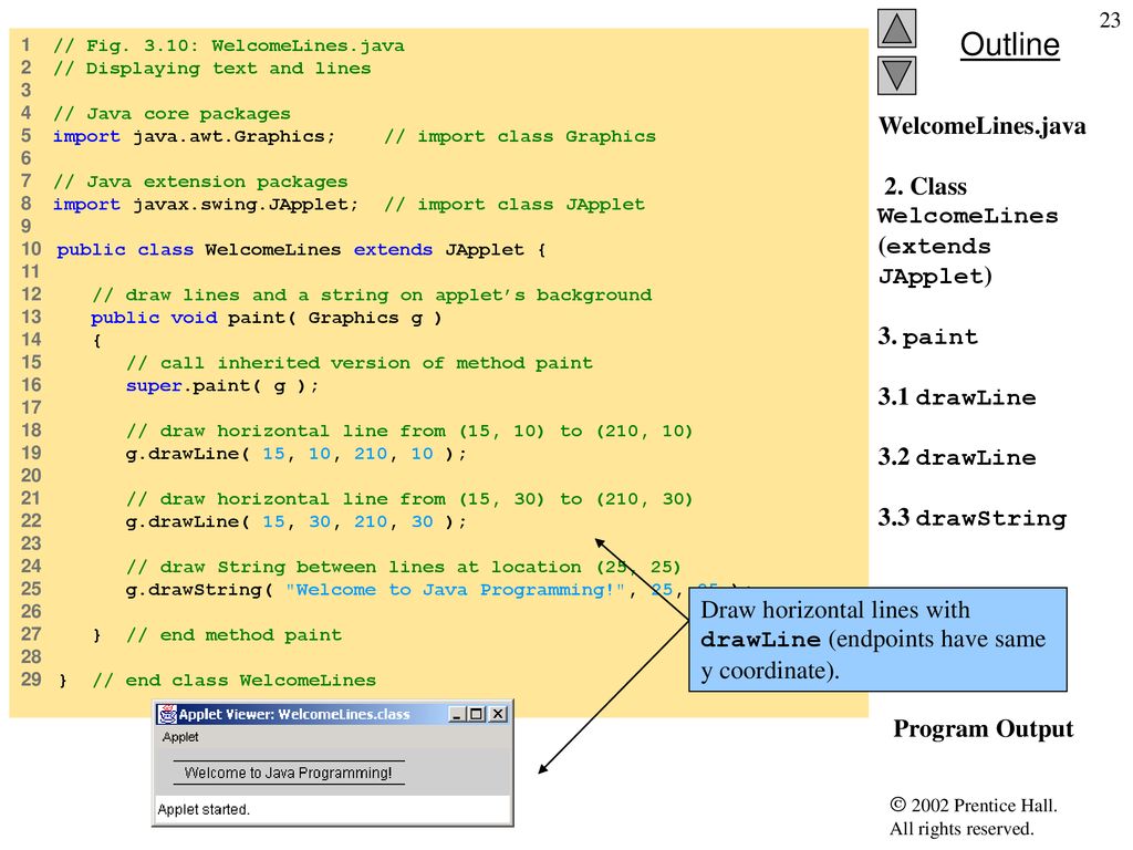 Chapter 3 - Introduction to Java Applets - ppt download