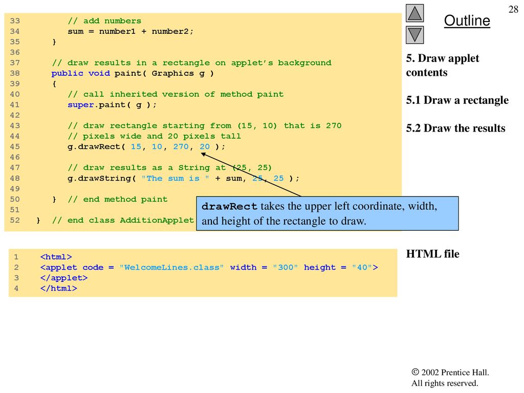 Chapter 3 - Introduction to Java Applets - ppt download