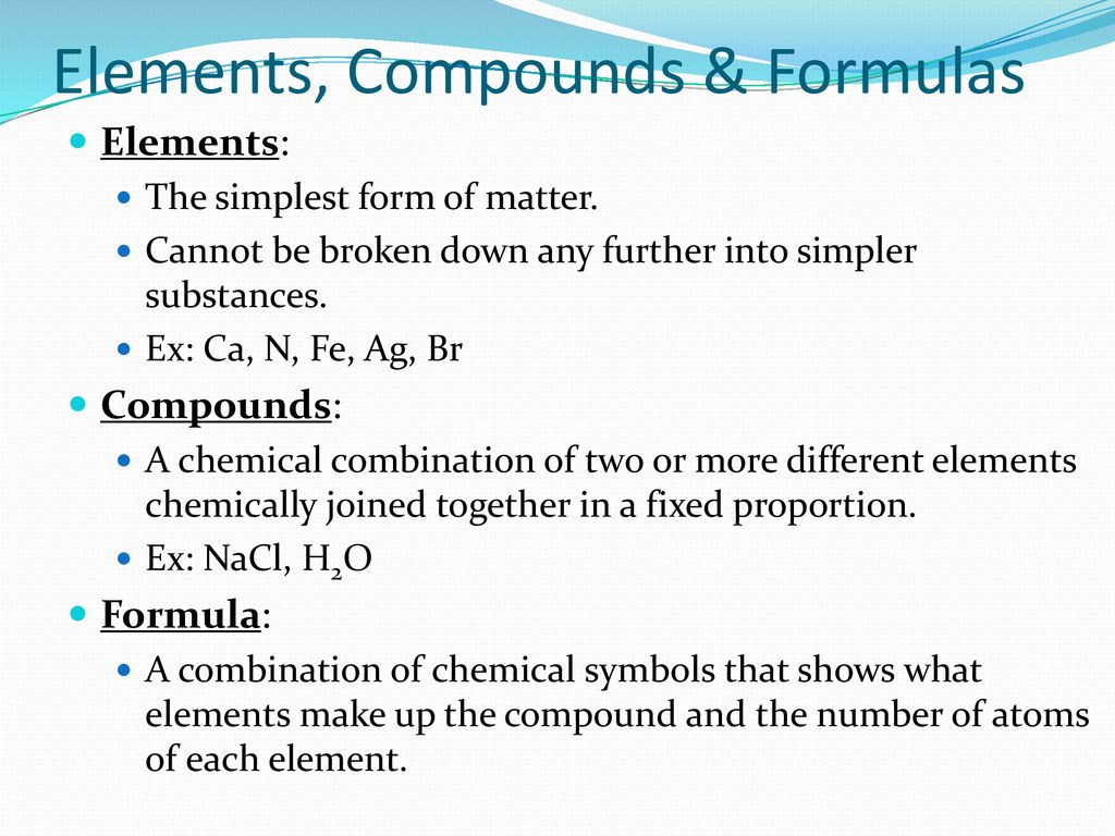 The Science of Matter Chapter 1 - ppt download