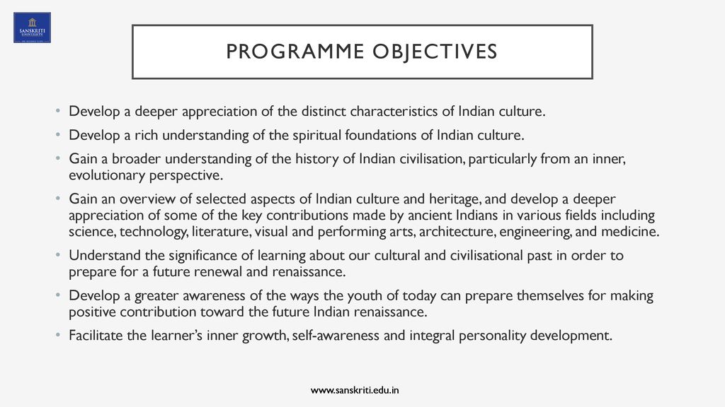 Foundations of indian culture