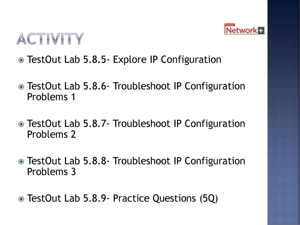 Troubleshooting ip chapter 5e ppt download