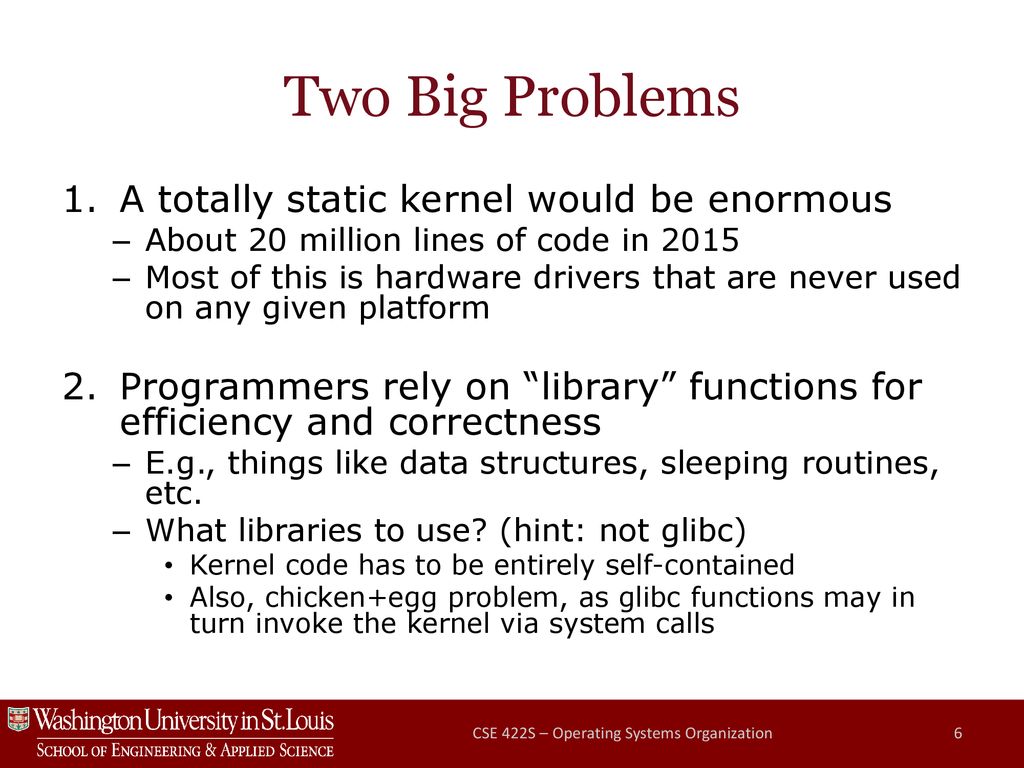Kernel structure and infrastructure ppt download