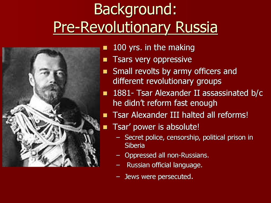 The Russian Revolution - ppt download