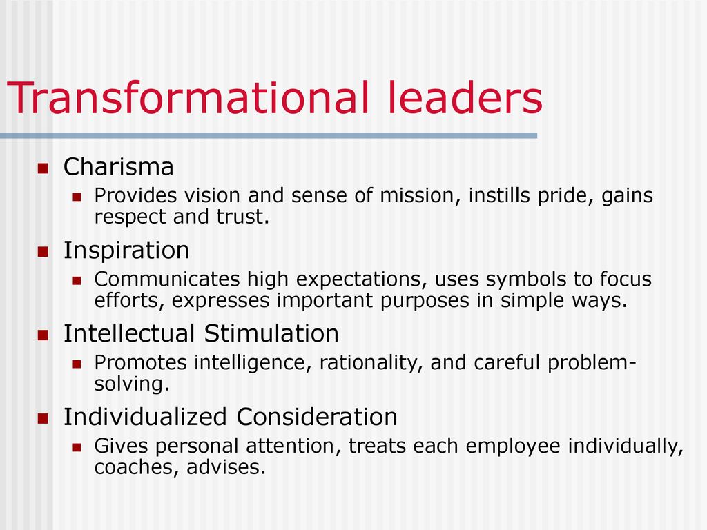 Chapter 13 Leadership Take me to your leader!. - ppt download