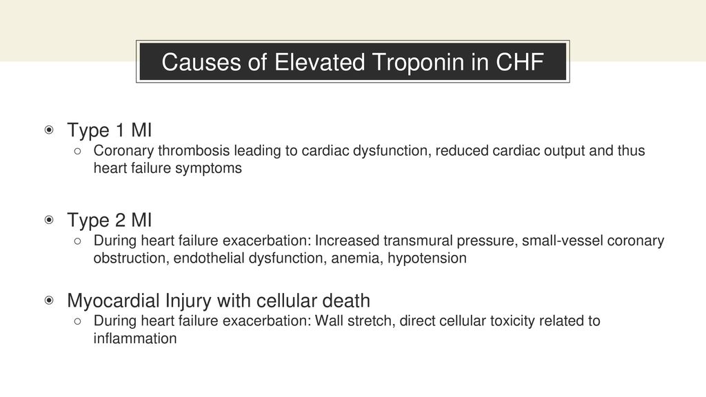 Heart conscious making sense of elevated troponins ppt download