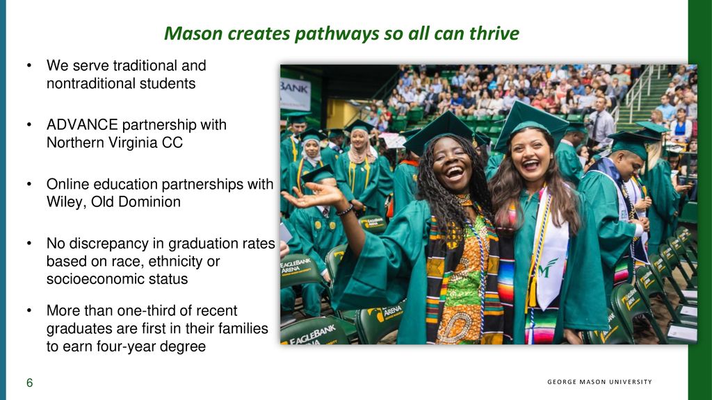 Mason creates pathways so all can thrive