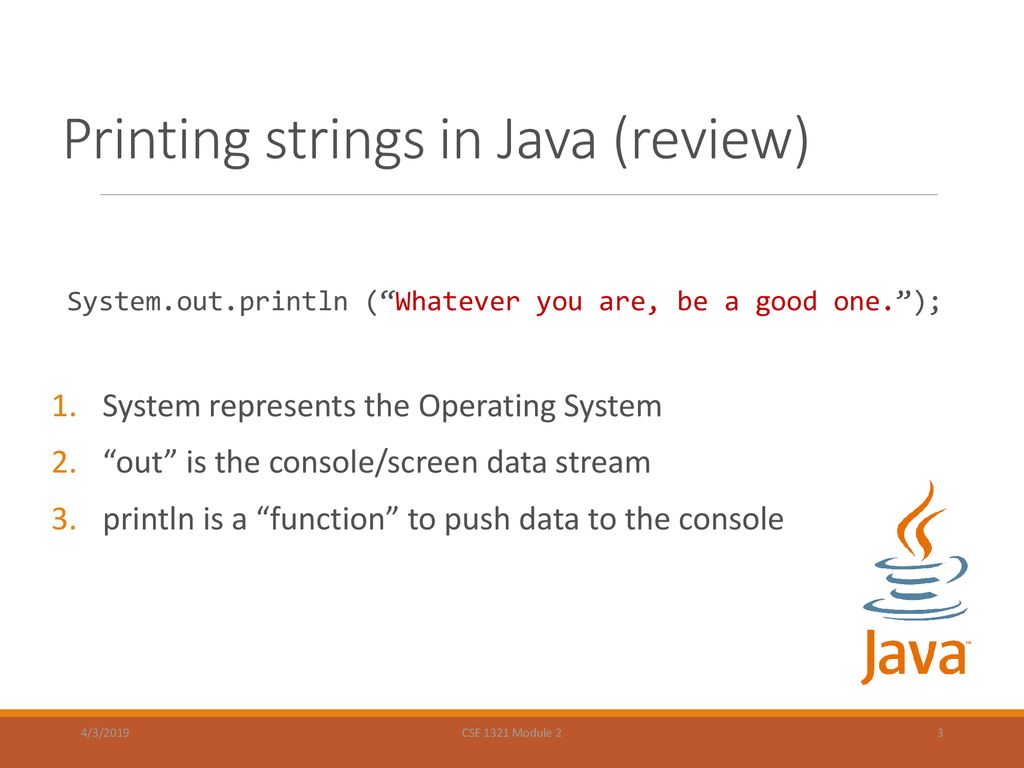 Module 2 - Part 1 Variables, Assignment, and Data Types - ppt download