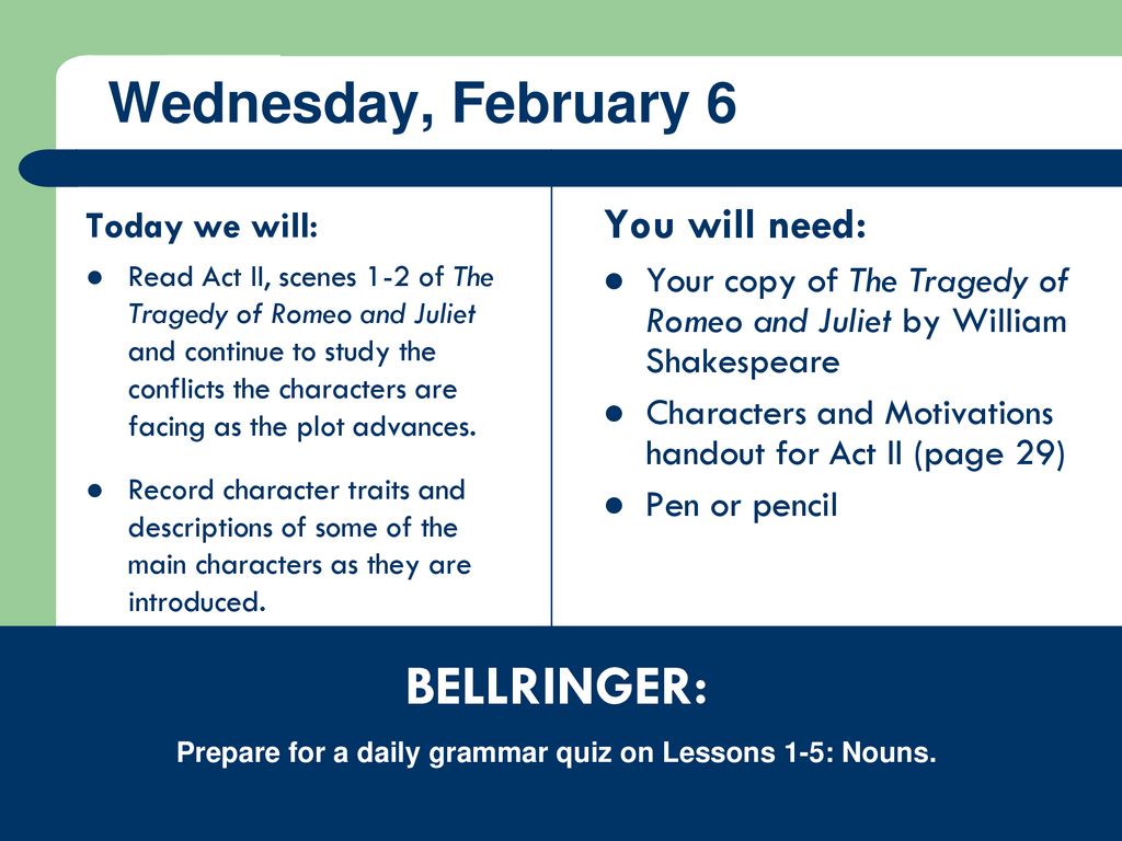 English I Lesson Plans Fourth Nine Weeks Unit 3 Romeo And Juliet Ppt Download