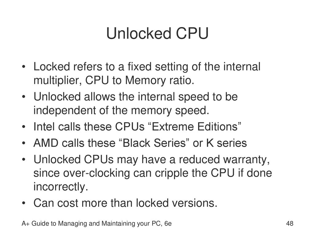 Chapter 4 Supporting Processors and Upgrading Memory - ppt download