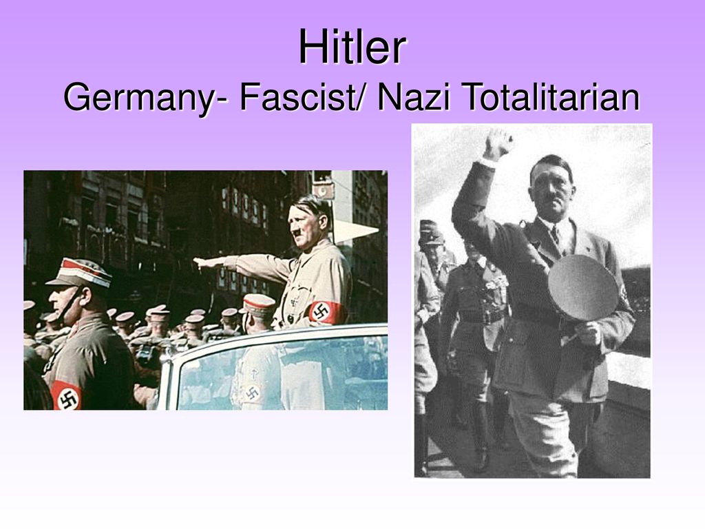 TOTALITARIAN DICTATORS - ppt download