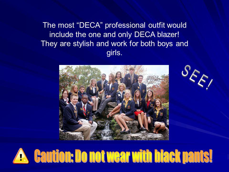Caution: Do not wear with black pants!