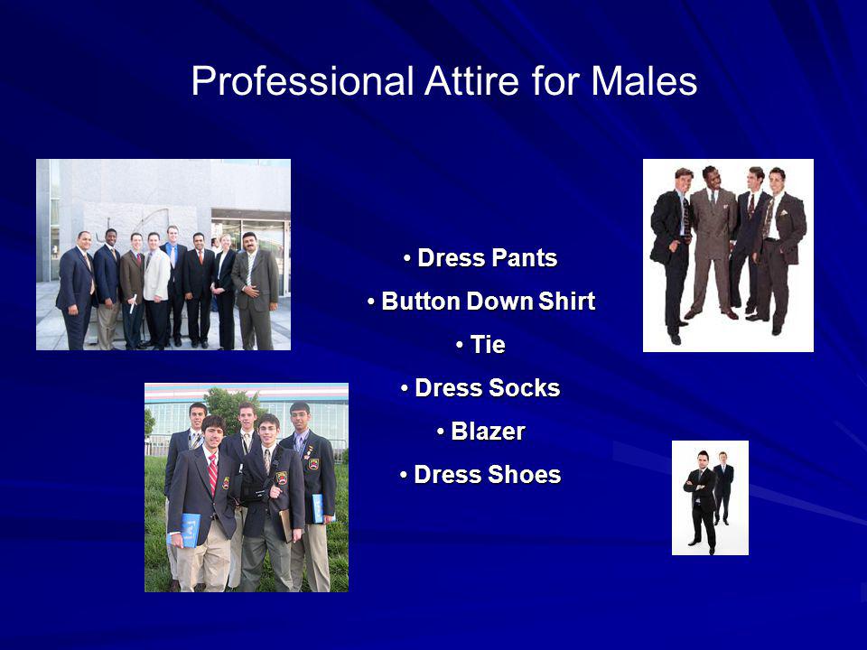 Professional Attire for Males