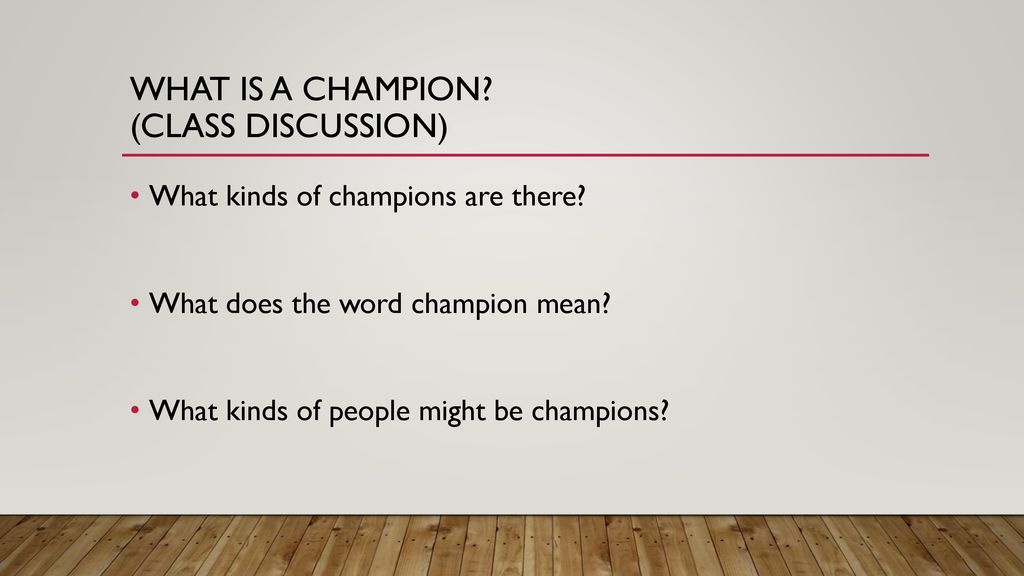 to-be-a-champion-ppt-download