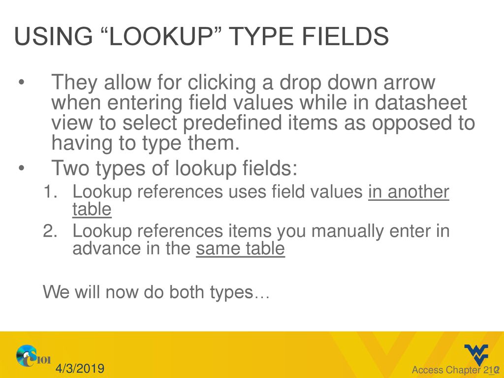 Introduction to access database ppt download