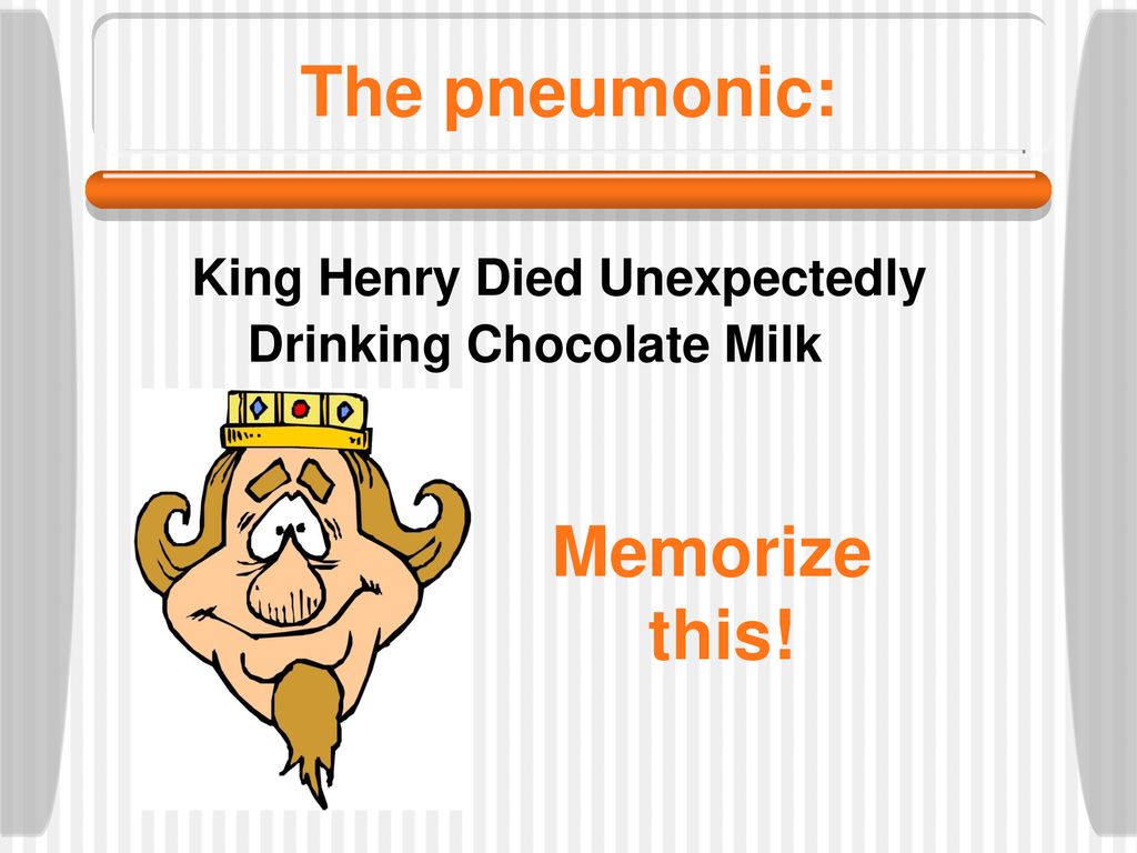 King Henry Died Unexpectedly.