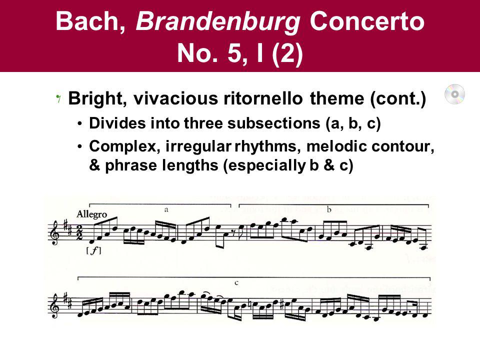 Bach, Brandenburg Concerto No. 5, I (2)