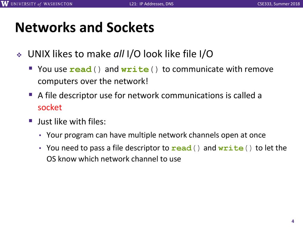 IP Addresses, DNS CSE 333 Summer ppt download