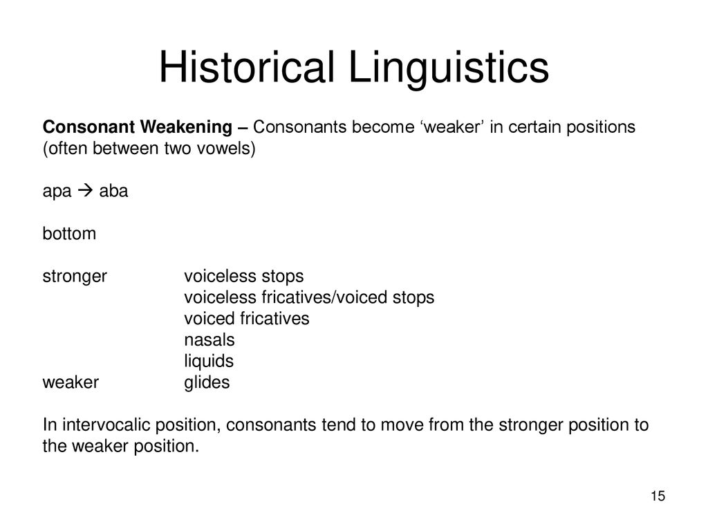 Historical Linguistics - Ppt Download