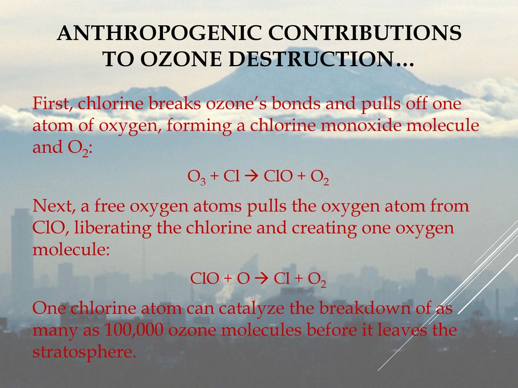 Air Pollution and Stratospheric Ozone Depletion ppt download