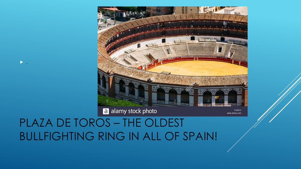 Plaza de toros – the oldest bullfighting ring in all of spain!