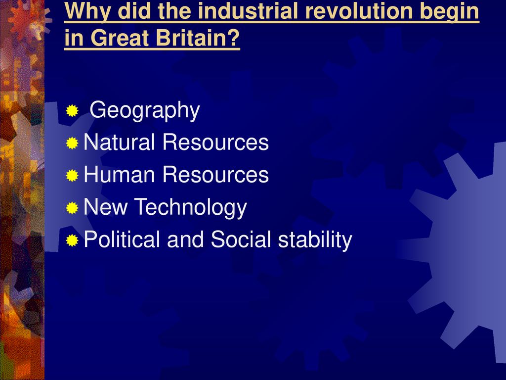 The Industrial Revolution - Ppt Download