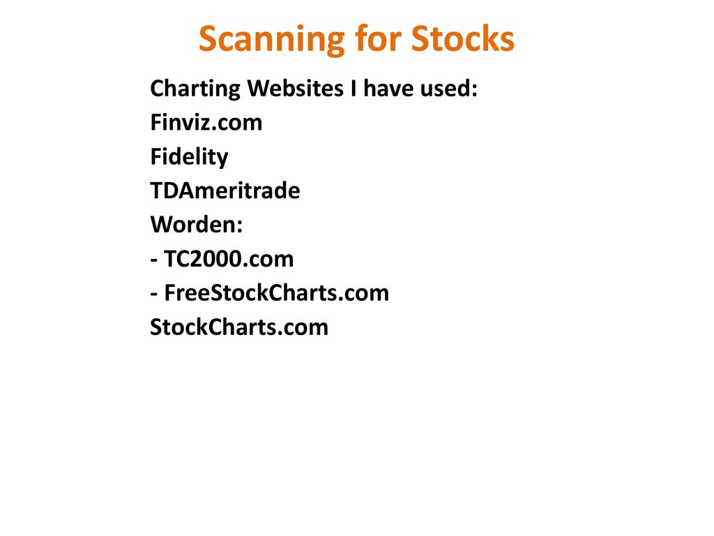 Stock Charting Services