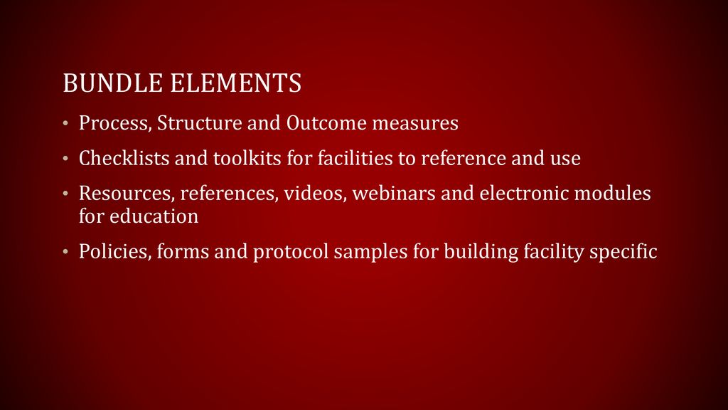 OB Hemorrhage Bundle Implementation - ppt download