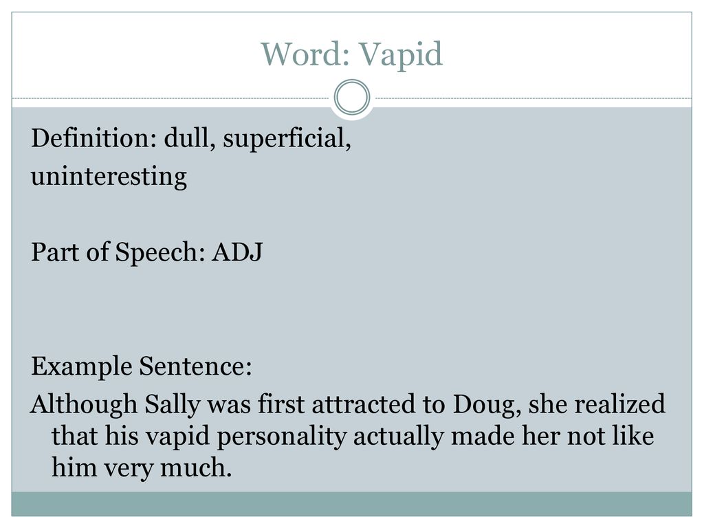 Grade 1o Vocab Unit 5 Acerbic-Vocation 20 WORDS. - ppt download