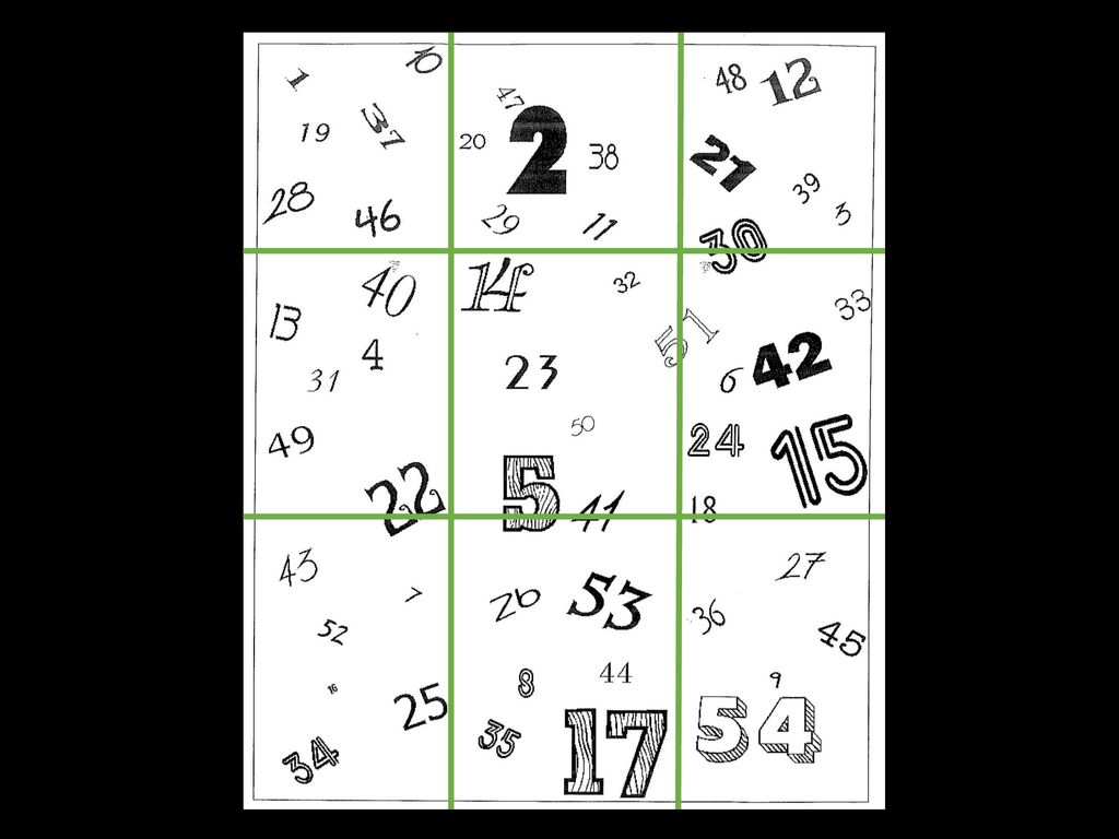 Find the Numbers 2