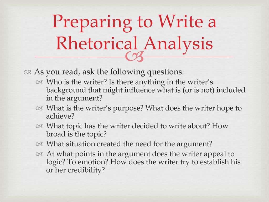 How to write a rhetorical analysis [4 steps] - Paperpile