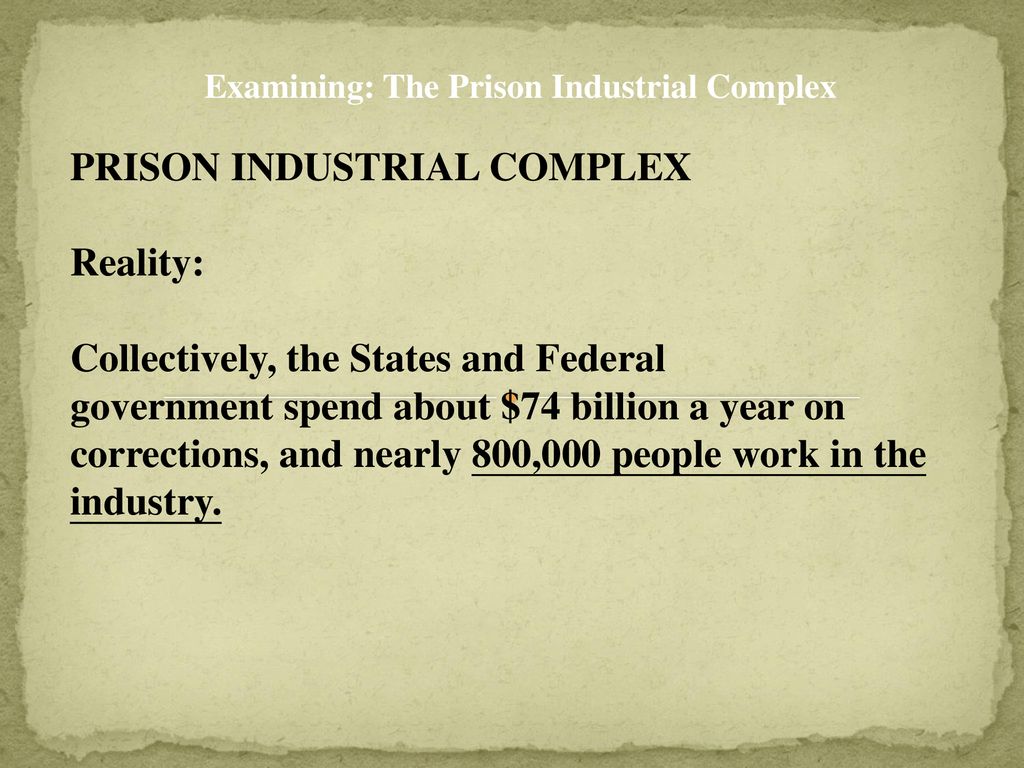 Intro To Communication Ppt Download   Examining  The Prison Industrial Complex 