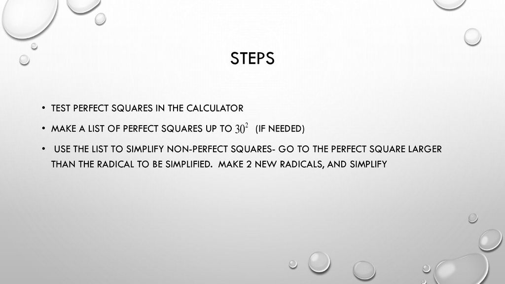 Simplify Radicals Ppt Download simplify-radicals-ppt-download