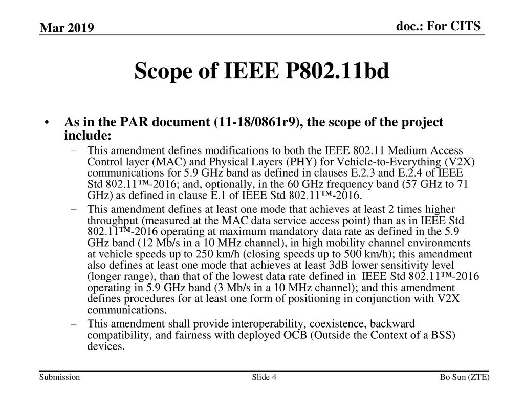 An introduction of ieee tgbd ppt download