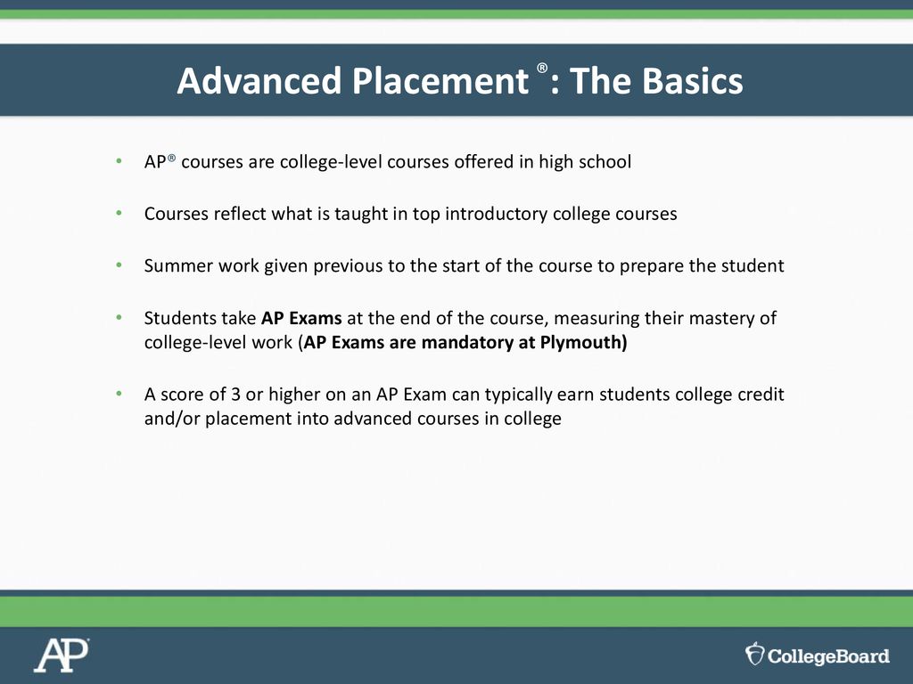 An Introduction to the Advanced Placement Program® - ppt download