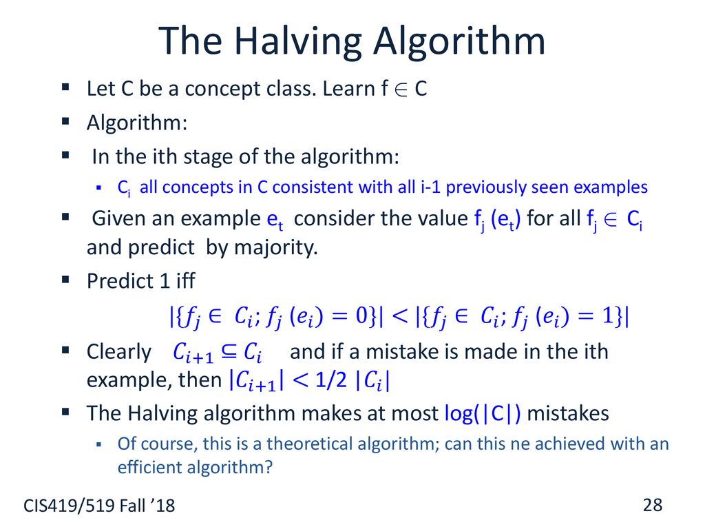 CIS 519/419 Applied Machine Learning - ppt download