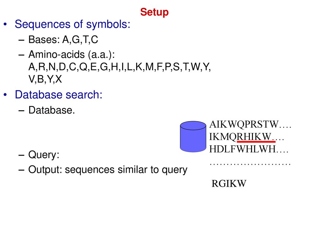 6 096 Algorithms For Computational Biology Lecture 2 Blast Database Search Manolis Piotr Indyk Ppt Download