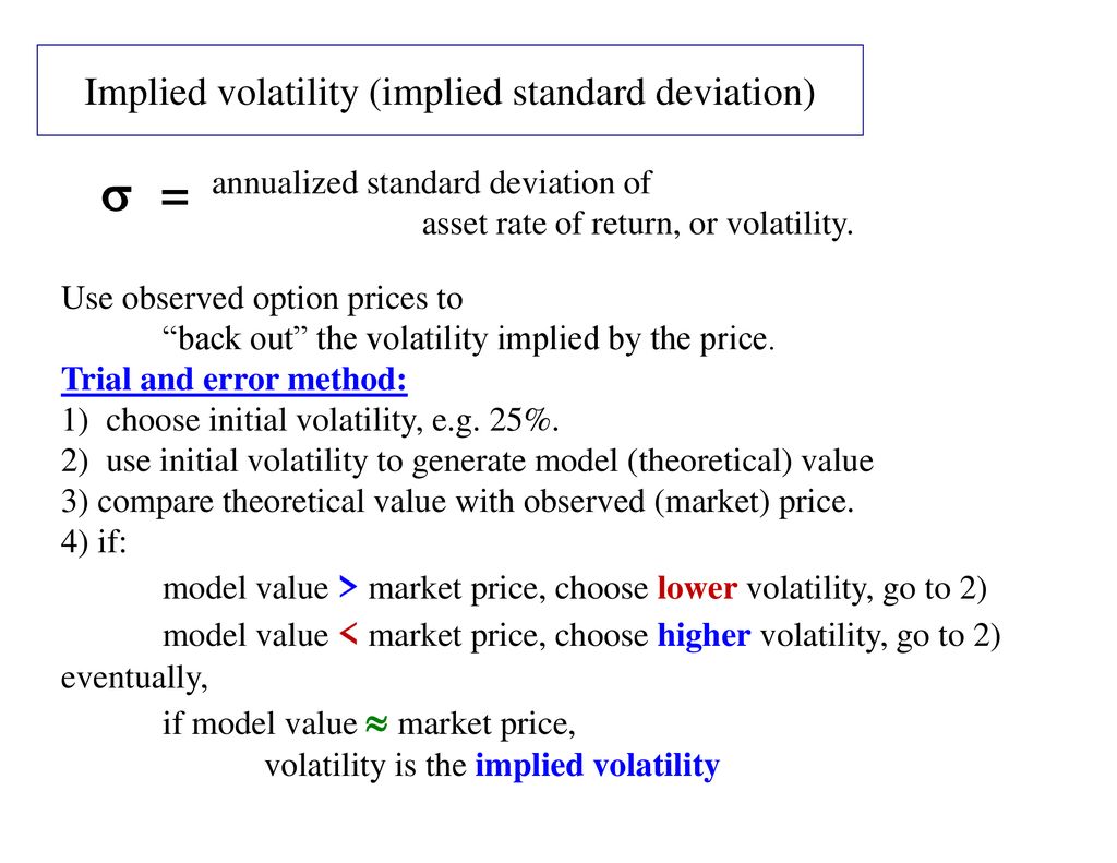 Black-Scholes-Merton model assumptions - ppt download