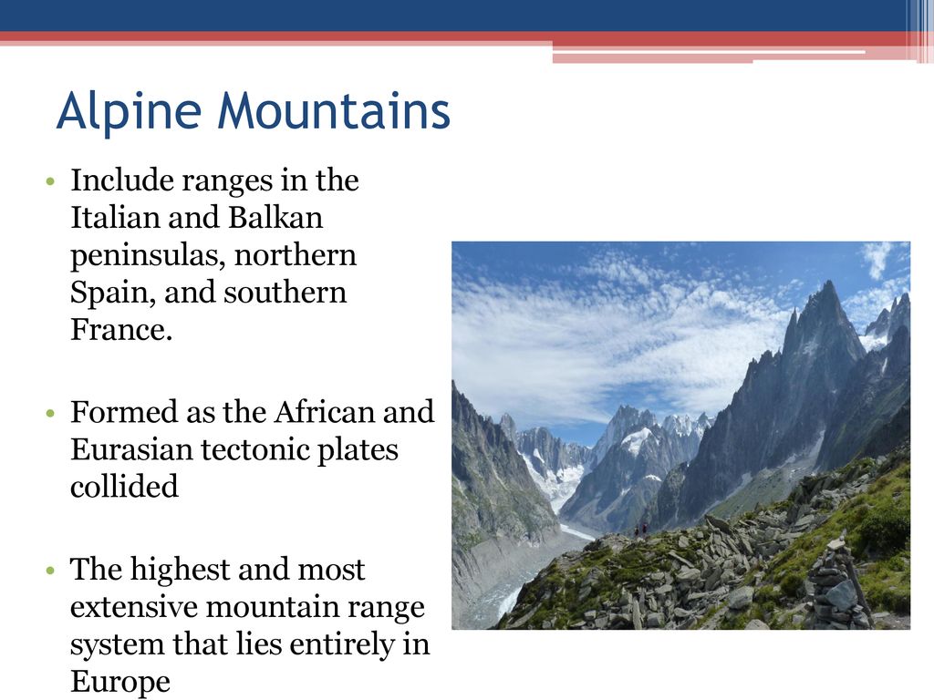 Europe Physical Geography Ppt Download