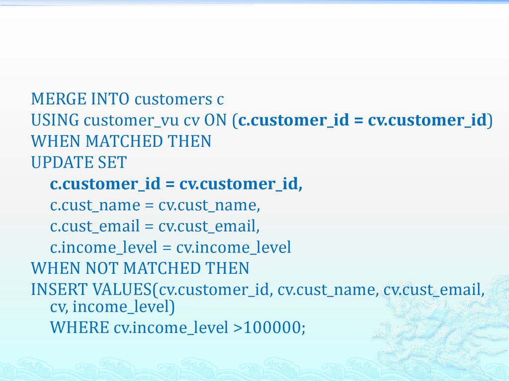 Sql2 ch3 ppt download