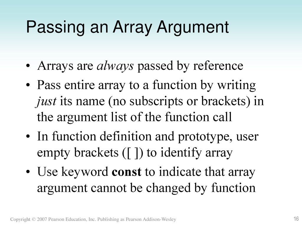 Chapter 9: Data Structures: Arrays - ppt download