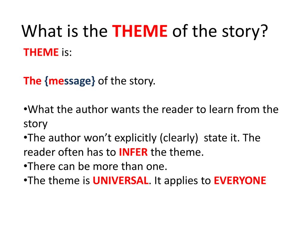 Theme. - ppt download