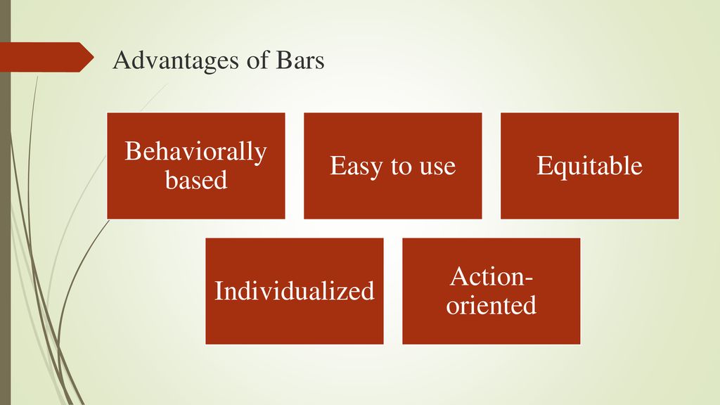 bars method of performance appraisal example