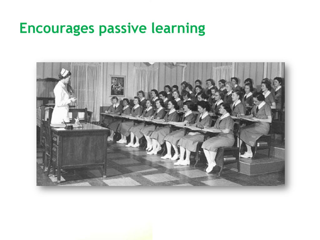 Encourages passive learning