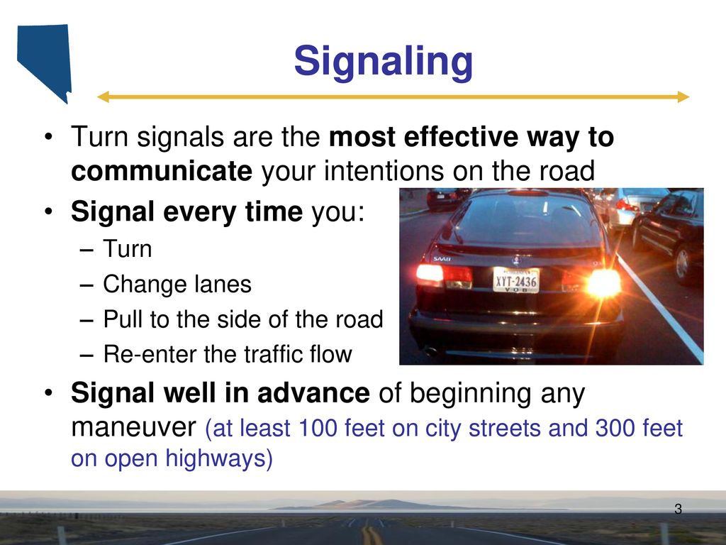 Basic Driving Maneuvers Entering Traffic, Lane Changes, And Turning - Ppt Download